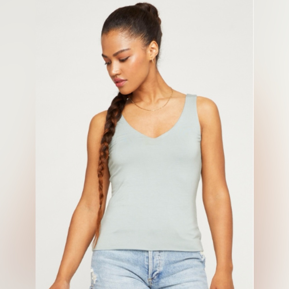🩷🩷🩷SOLD!!🩷🩷🩷 GENTLE FAWN - NWOT - Starling V-Neck Tank - Seafoam - size XL